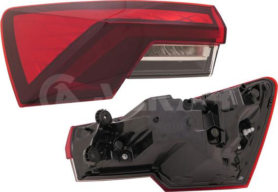 Alkar 2009521 - Задній ліхтар autocars.com.ua