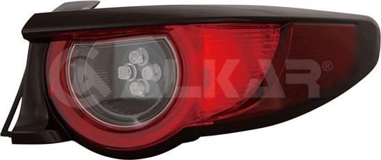 Alkar 2032652 - Задній ліхтар autocars.com.ua