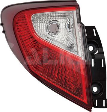 Alkar 2201023 - Задній ліхтар autocars.com.ua