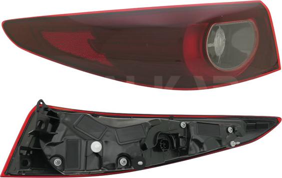 Alkar 2203657 - Задній ліхтар autocars.com.ua