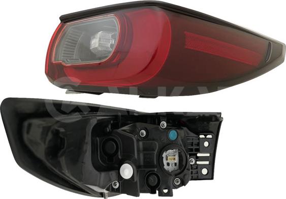 Alkar 2216906 - Задній ліхтар autocars.com.ua