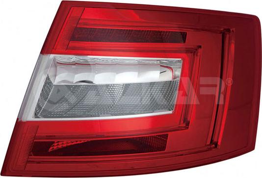 Alkar 2220569 - Задній ліхтар autocars.com.ua