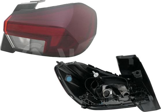 Alkar 2226421 - Задній ліхтар autocars.com.ua