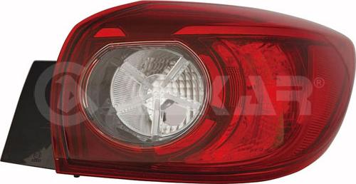 Alkar 2266652 - Задній ліхтар autocars.com.ua