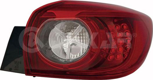 Alkar 2270652 - Задній ліхтар autocars.com.ua