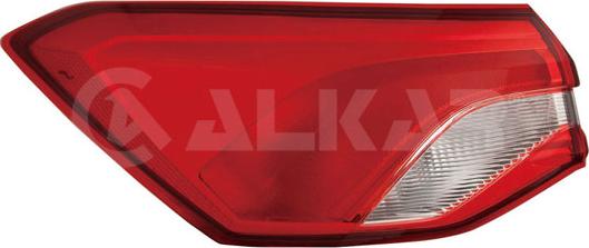 Alkar 2291403 - Задній ліхтар autocars.com.ua