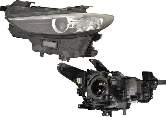 Alkar 2735652 - Основна фара autocars.com.ua