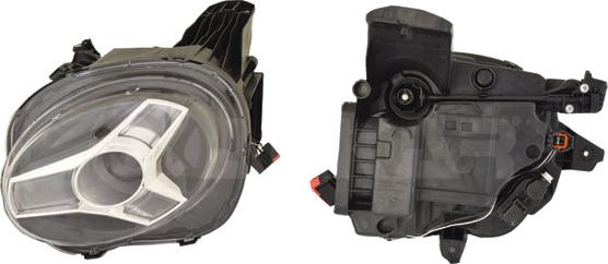 Alkar 2743624 - Основна фара autocars.com.ua