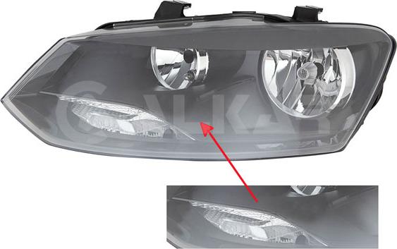 Alkar 2763110 - Основна фара autocars.com.ua