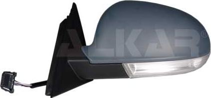 Alkar 6125117 - Зовнішнє дзеркало autocars.com.ua