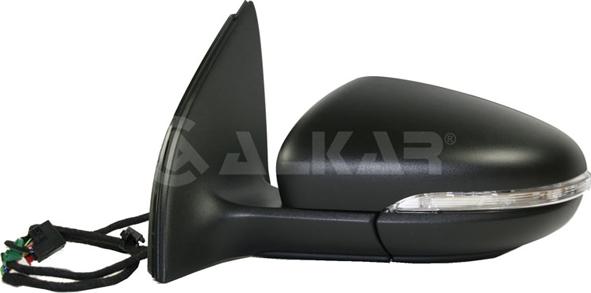 Alkar 6125124 - Зовнішнє дзеркало autocars.com.ua