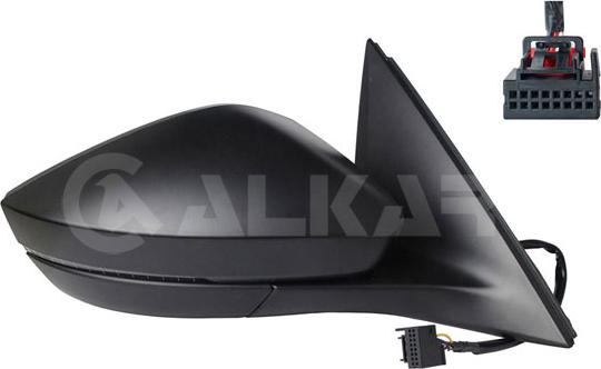 Alkar 6126746 - Зовнішнє дзеркало autocars.com.ua