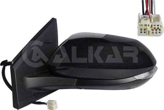 Alkar 6139078 - Зовнішнє дзеркало autocars.com.ua