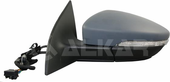 Alkar 6139133 - Зовнішнє дзеркало autocars.com.ua