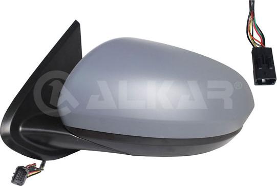 Alkar 6139195 - Зовнішнє дзеркало autocars.com.ua