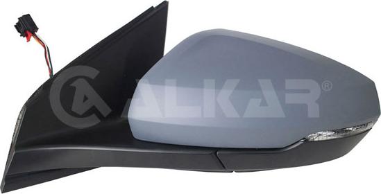 Alkar 6139198 - Зовнішнє дзеркало autocars.com.ua