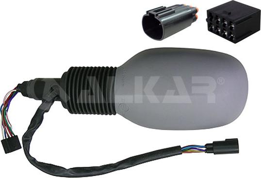 Alkar 6139382 - Зовнішнє дзеркало autocars.com.ua