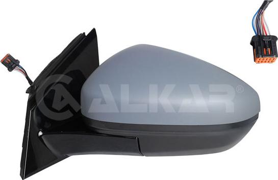 Alkar 6139729 - Зовнішнє дзеркало autocars.com.ua