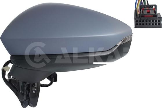Alkar 6139776 - Зовнішнє дзеркало autocars.com.ua