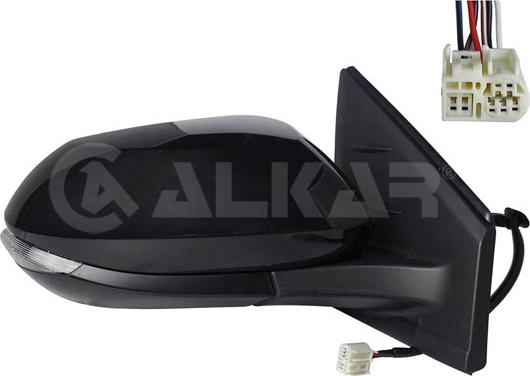 Alkar 6140078 - Зовнішнє дзеркало autocars.com.ua