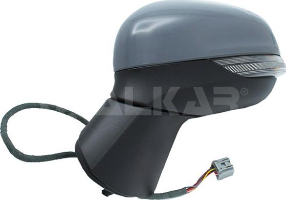 Alkar 6141077 - Зовнішнє дзеркало autocars.com.ua