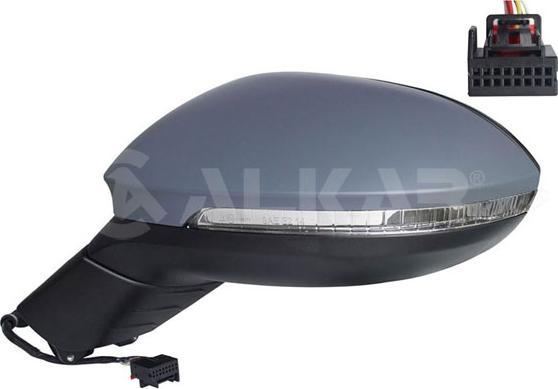 Alkar 6141206 - Зовнішнє дзеркало autocars.com.ua