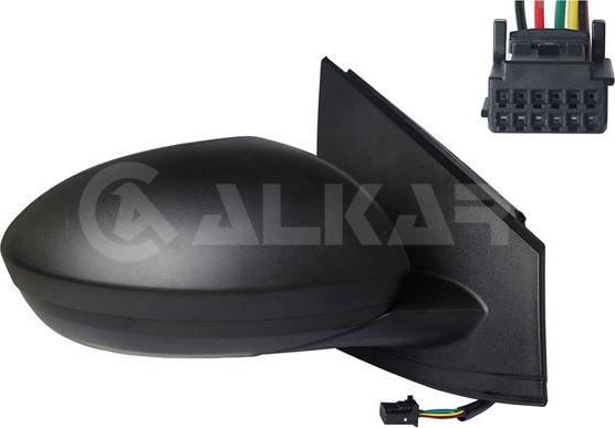 Alkar 6141207 - Зовнішнє дзеркало autocars.com.ua