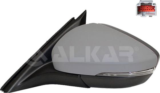 Alkar 6141471 - Наружное зеркало avtokuzovplus.com.ua