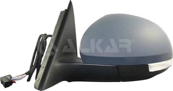 Alkar 6141611 - Зовнішнє дзеркало autocars.com.ua