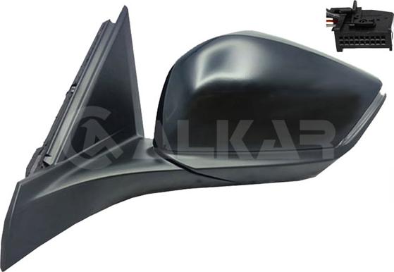 Alkar 6141768 - Зовнішнє дзеркало autocars.com.ua