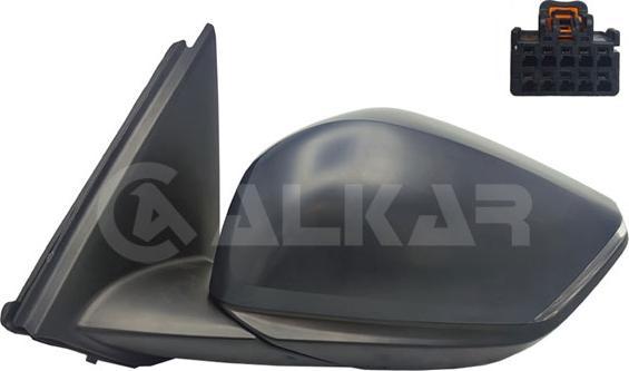 Alkar 6143775 - Зовнішнє дзеркало autocars.com.ua