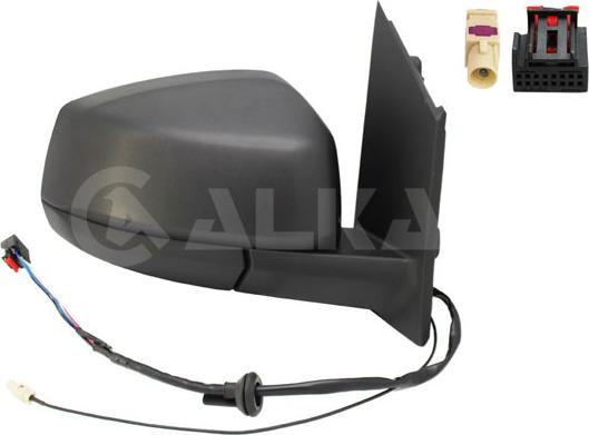 Alkar 6144830 - Зовнішнє дзеркало autocars.com.ua
