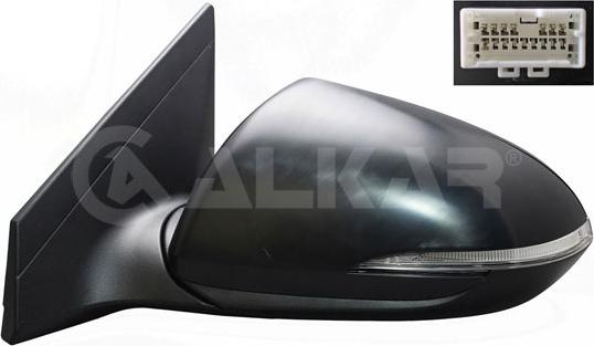 Alkar 6145679 - Зовнішнє дзеркало autocars.com.ua