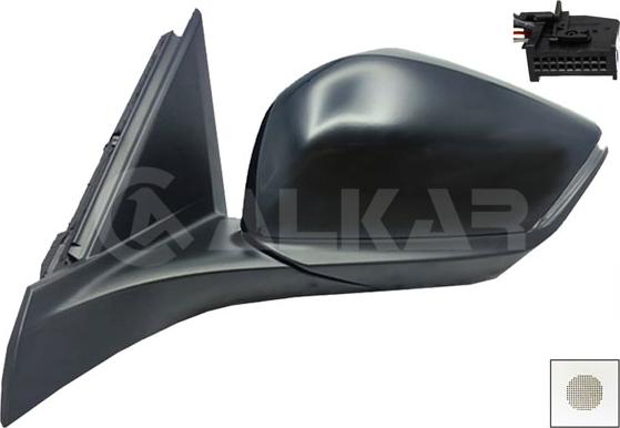 Alkar 6145768 - Зовнішнє дзеркало autocars.com.ua