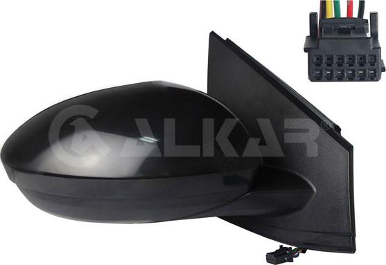 Alkar 6146207 - Зовнішнє дзеркало autocars.com.ua