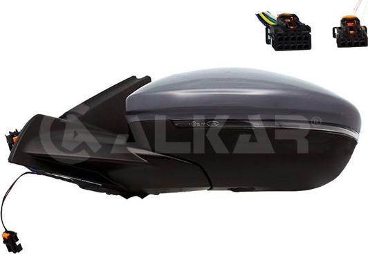 Alkar 6147312 - Зовнішнє дзеркало autocars.com.ua