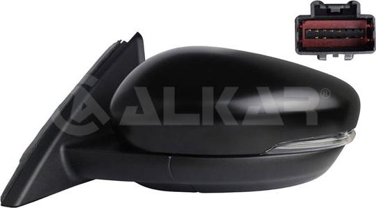 Alkar 6151731 - Зовнішнє дзеркало autocars.com.ua