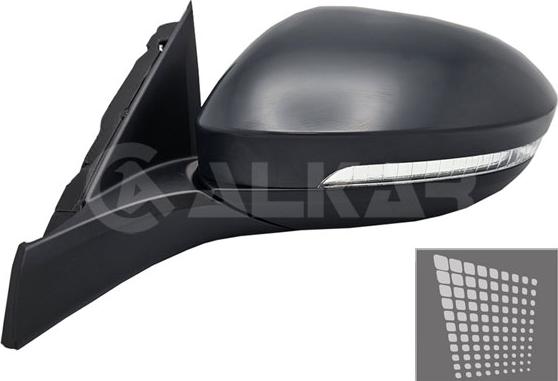 Alkar 6151757 - Зовнішнє дзеркало autocars.com.ua
