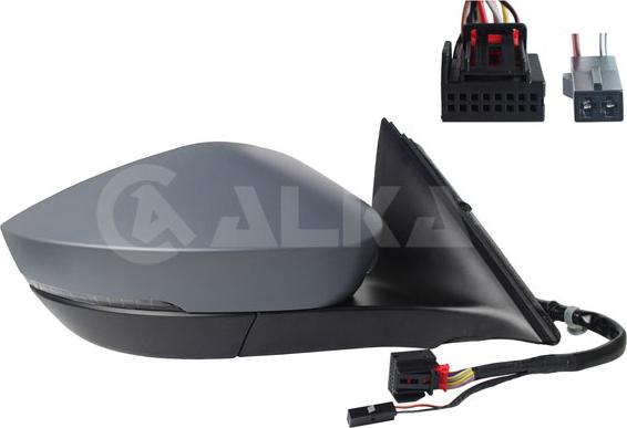 Alkar 6162732 - Зовнішнє дзеркало autocars.com.ua