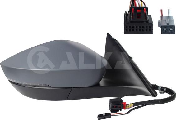 Alkar 6164732 - Зовнішнє дзеркало autocars.com.ua