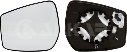 Alkar 6401670 - Дзеркальне скло, зовнішнє дзеркало autocars.com.ua