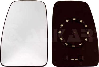 Alkar 6401905 - Дзеркальне скло, зовнішнє дзеркало autocars.com.ua