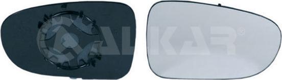 Alkar 6402130 - Дзеркальне скло, зовнішнє дзеркало autocars.com.ua