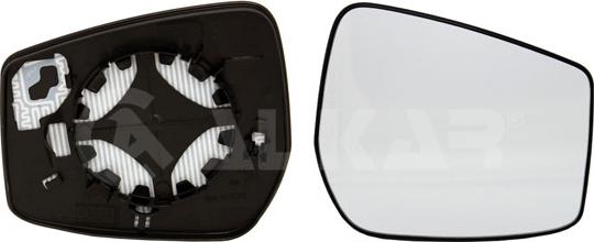 Alkar 6402670 - Дзеркальне скло, зовнішнє дзеркало autocars.com.ua