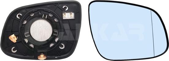 Alkar 6412658 - Дзеркальне скло, зовнішнє дзеркало autocars.com.ua
