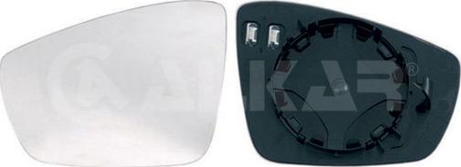 Alkar 6431123 - Дзеркальне скло, зовнішнє дзеркало autocars.com.ua