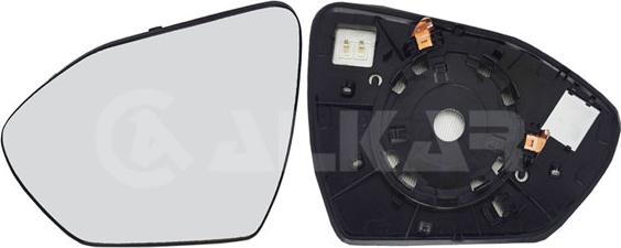 Alkar 6447758 - Дзеркальне скло, зовнішнє дзеркало autocars.com.ua