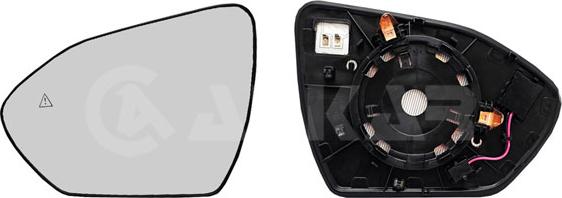 Alkar 6449758 - Дзеркальне скло, зовнішнє дзеркало autocars.com.ua