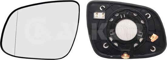 Alkar 6461658 - Дзеркальне скло, зовнішнє дзеркало autocars.com.ua