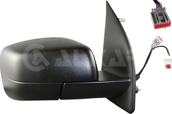 Alkar 9048048 - Зовнішнє дзеркало autocars.com.ua